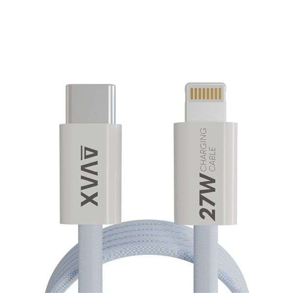 Avax CB611LB MAGNETY 27W USB-C - Lightning Magnetic Charger 1m Light Blue