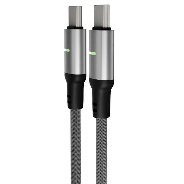 Avax CB634 STEELY LED USB-C 3m Black