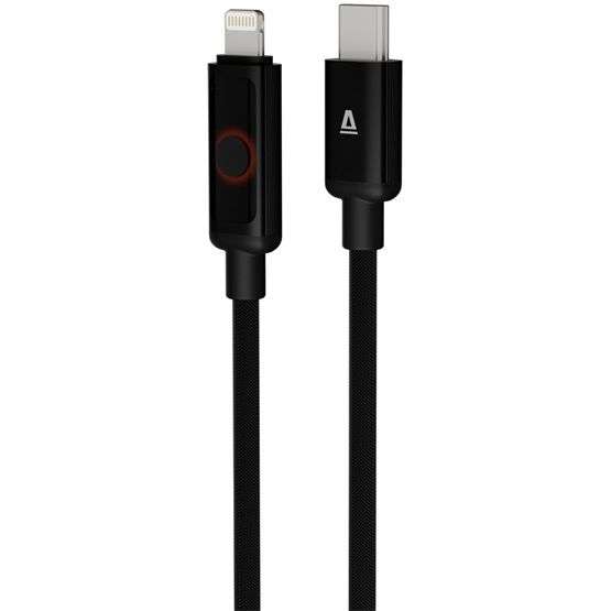 Avax CB651 PULSEY USB-C - Lightning 1m Grey