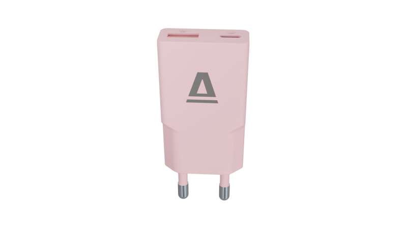 Avax CH641P NANO SLIM 30W Charger Pink