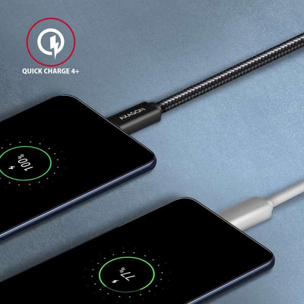 AXAGON BUCM32-CM05AB Speed+ USB-C <> USB 20Gbps cable 0,5m Black
