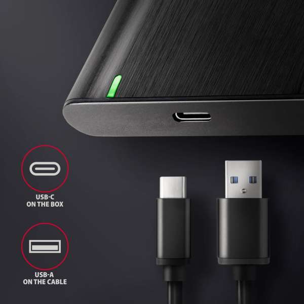 AXAGON EE25-XA6 2,5" USB3.0 HDD SATA Aline Box Black