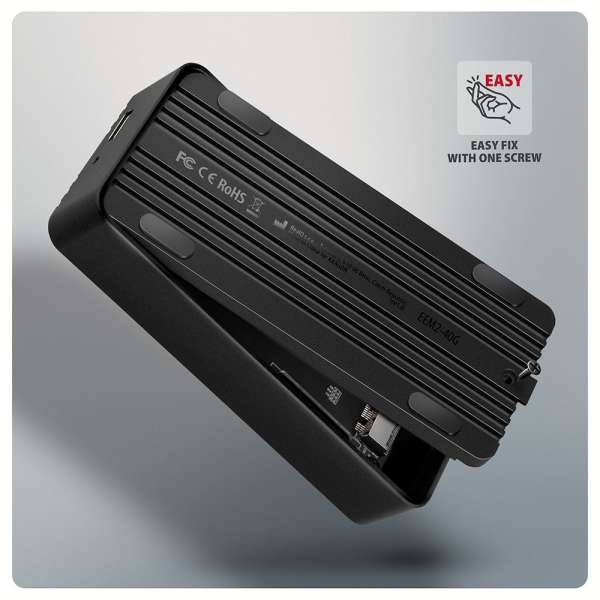 AXAGON EEM2-40G USB-C 40Gbps external enclosure for M.2 NVMe SSD