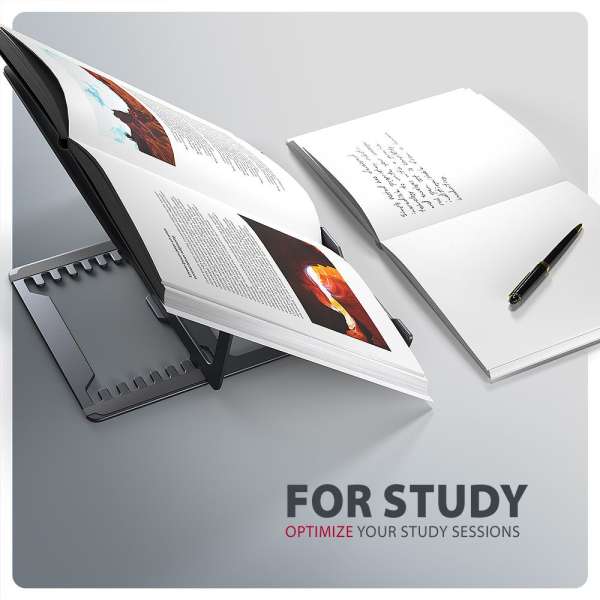 AXAGON STND-LAG stand for laptops and tablets Grey