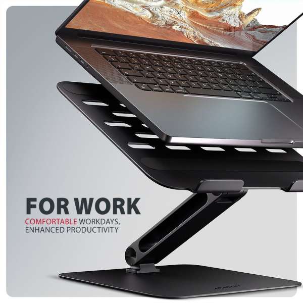 AXAGON STND-LQB stand for notebooks and tablets Black