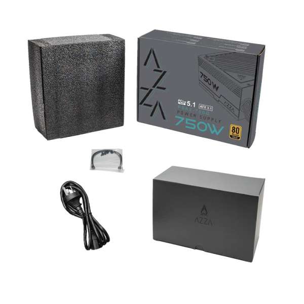 AZZA 750W 80+ Gold PSAZ-750G(ATX3.1)