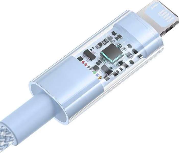 Baseus Gem USB to IP lightning 2.4A fast charging cable 2m Blue