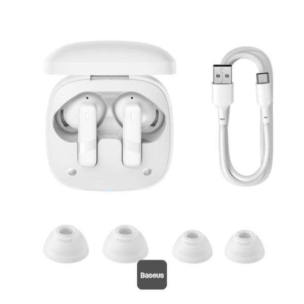 Baseus Bowie E20 Bluetooth Headset White