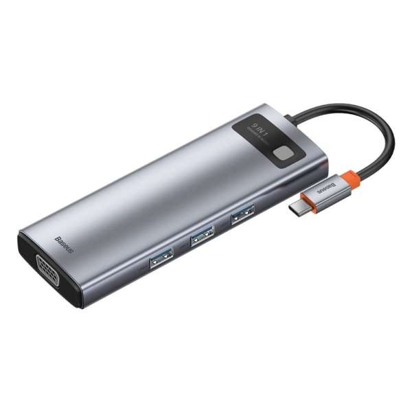 Baseus 9in1 Docking Station Gray
