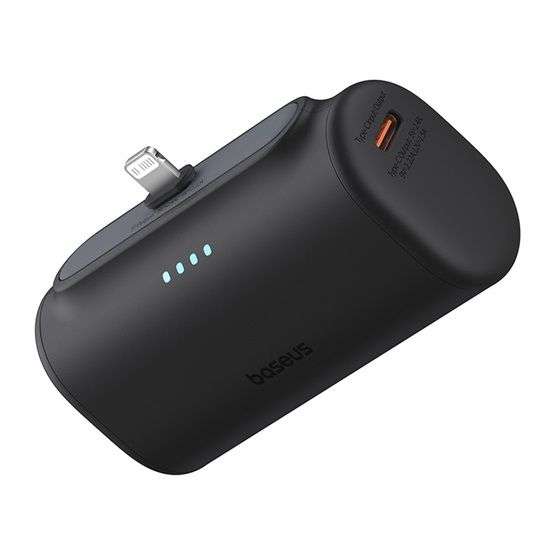 Baseus Compact 20W iPhone 5000mAh PowerBank Black
