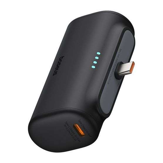 Baseus Compact 20W Type-C 5000mAh PowerBank Black