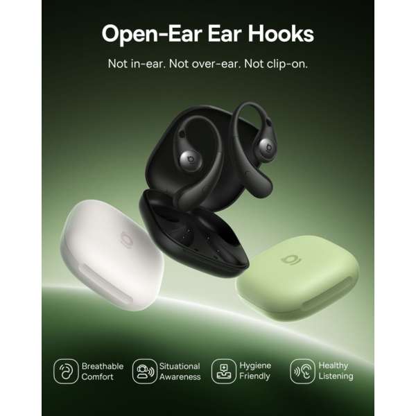 Baseus Eli Sport 2 Open-Ear TWS Headset Cosmic Black