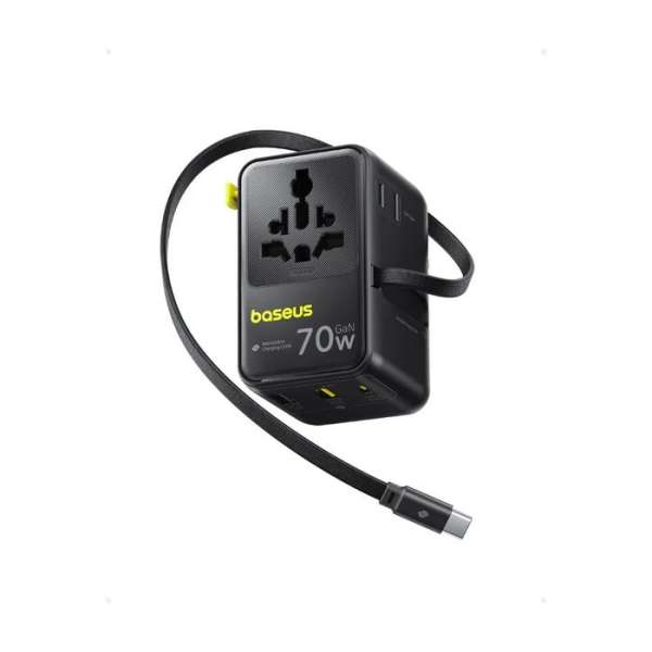 Baseus EnerCore CG11 Universal Travel Adapter 2AC+2U+2C 70W