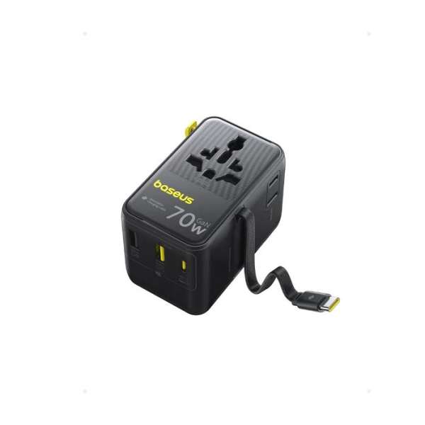 Baseus EnerCore CG11 Universal Travel Adapter 2AC+2U+2C 70W
