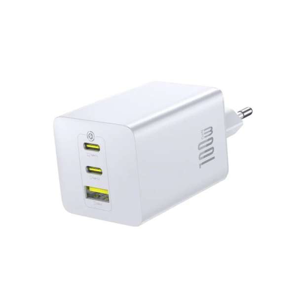Baseus EnerFill FE11 Fast Charger 2C+U 100W White