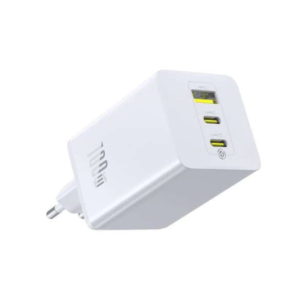 Baseus EnerFill FE11 Fast Charger 2C+U 100W White
