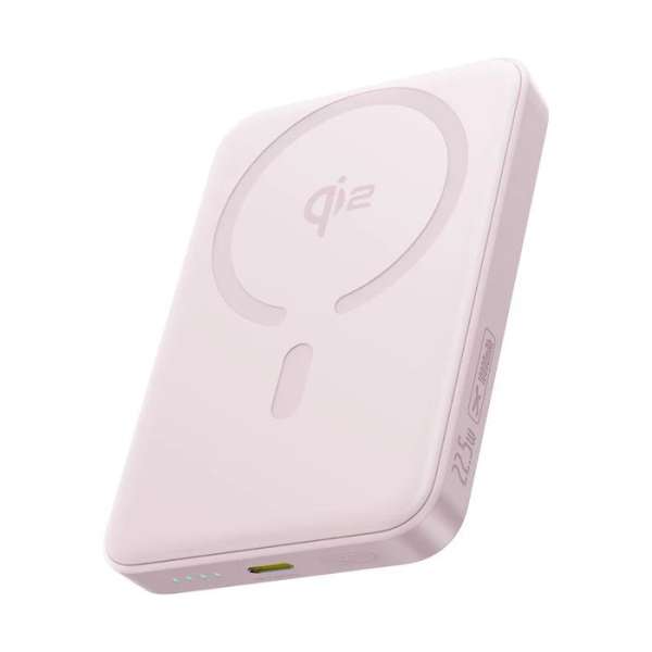Baseus EnerFill FM12 Qi2 Magnetic 10000mAh PowerBank Pink