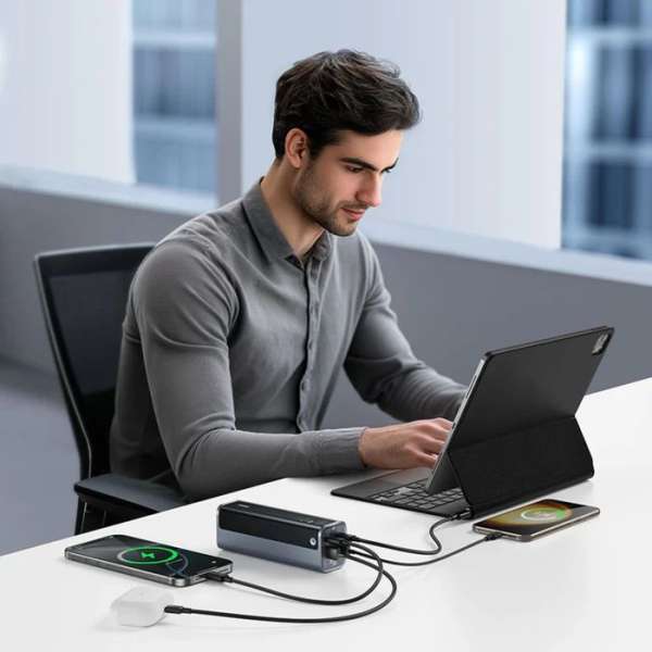Baseus EnerGeek GP12 20800mAh PowerBank Grey