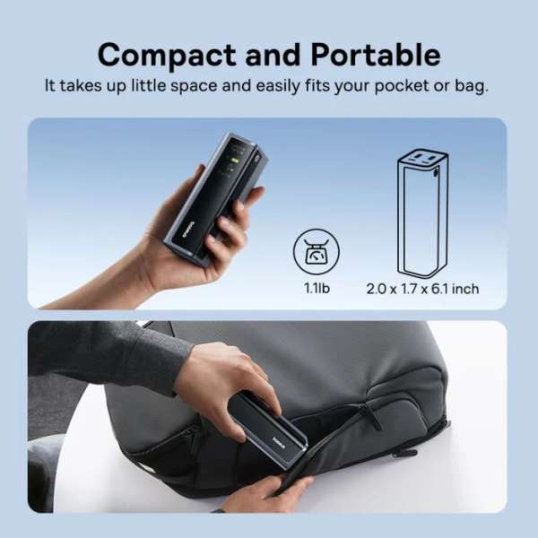 Baseus EnerGeek GP12 20800mAh PowerBank Grey