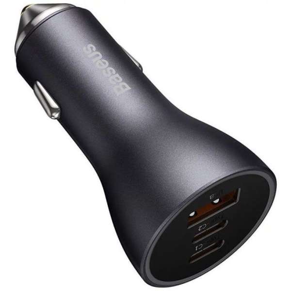 Baseus Golden Contactor Pro Car Charger 65W Grey