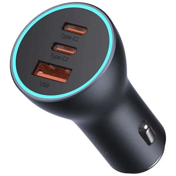 Baseus Golden Contactor Pro Car Charger 65W Grey