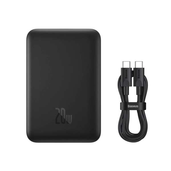 Baseus Magnetic 10000mAh Portable Charger 20W Powerbank Black