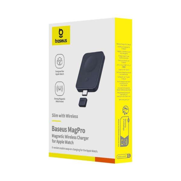 Baseus MagPro Magnetic Wireless Charger for Apple Watch Black