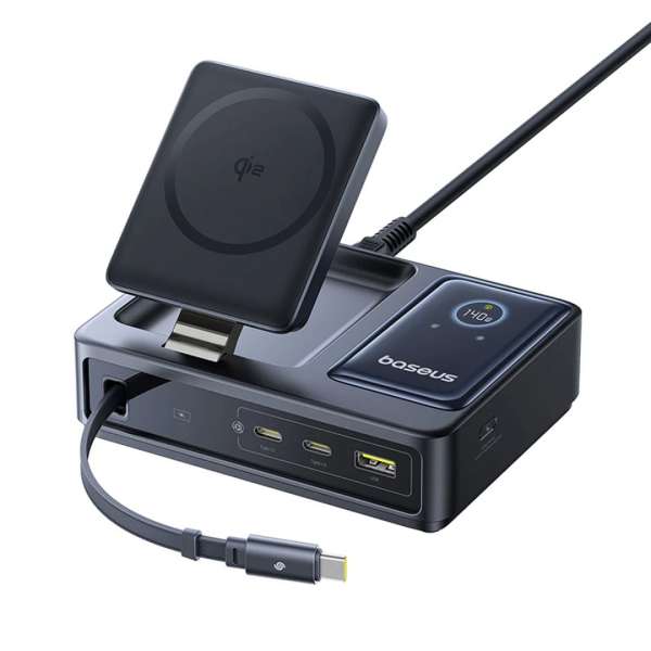 Baseus Nomos 5-in-1 Desktop Charger Qi2 140W