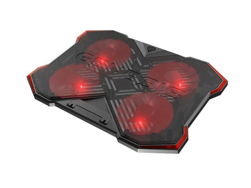 Genesis OXID 260 Notebook Hűtő Red/Black