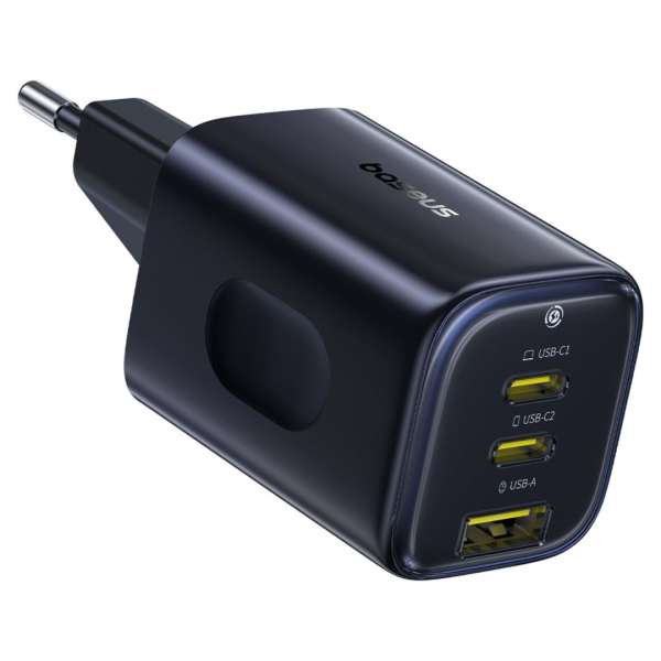 Baseus PicoGo AE11 Fast Charger 2C+U 67W EU Cosmic Black