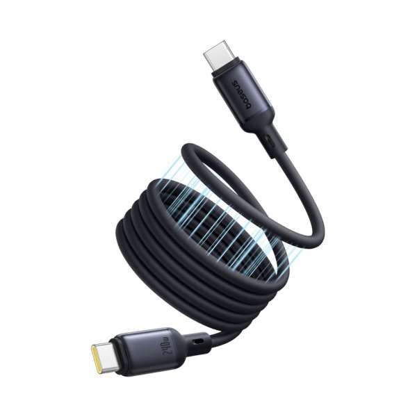 Baseus PicoGo Magnetic Charging Cable USB-C 240W 1m Black