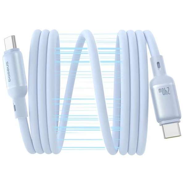 Baseus PicoGo Magnetic Charging Cable USB-C 240W 1m Blue