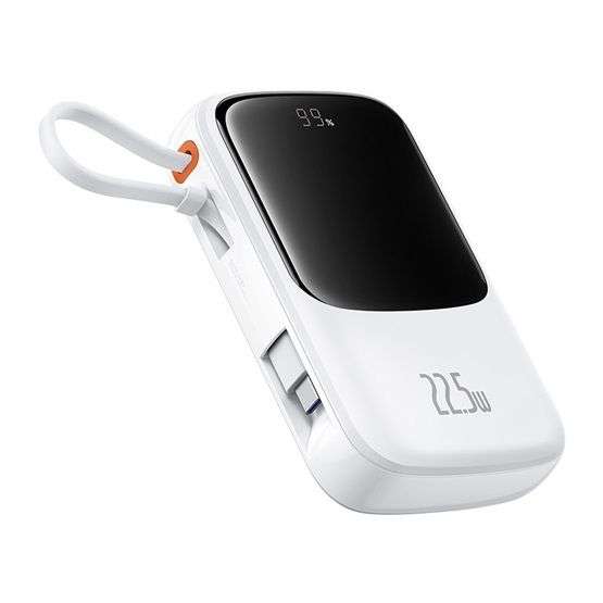 Baseus Qpow Pro+ 10000 mAh PowerBank White