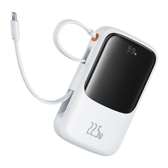Baseus Qpow Pro+ 10000 mAh PowerBank White