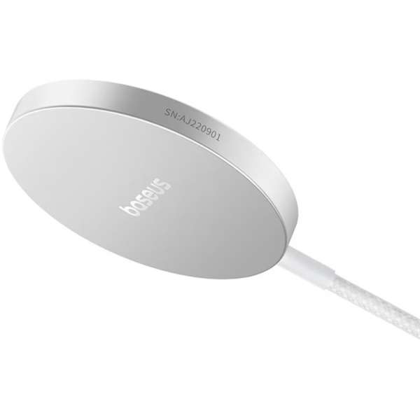 Baseus Simple Mini4 Air Magnetic Wireless Charging Stand 15W Silver