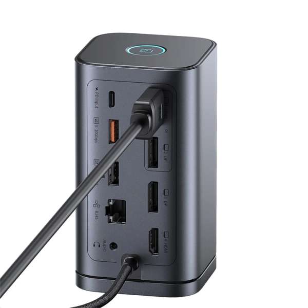 Baseus Spacemate 11-in-1 (Win) Docking Station Grey