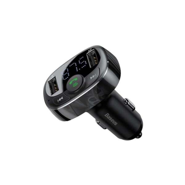 Baseus CCTM-01 T típusú Bluetooth FM Transzmitter Black