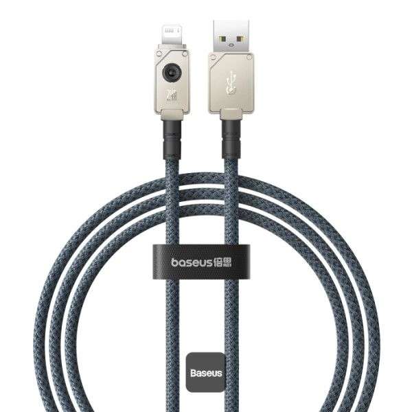 Baseus Unbreakable USB A to iP lightning 5V-2.4A cable 1m White