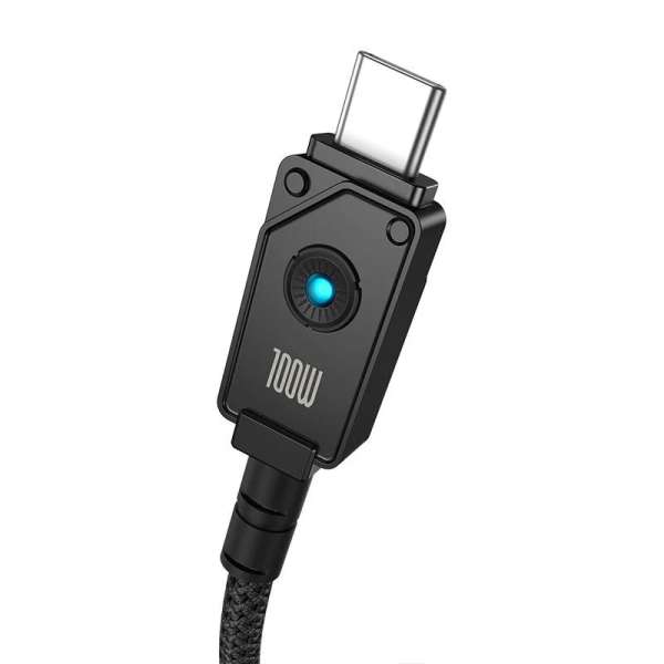 Baseus Unbreakable USB A to USB C cable 1m Black