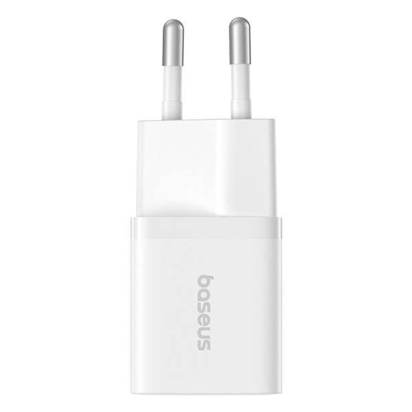 Baseus USB-C GaN5 mini 25W mains charger White