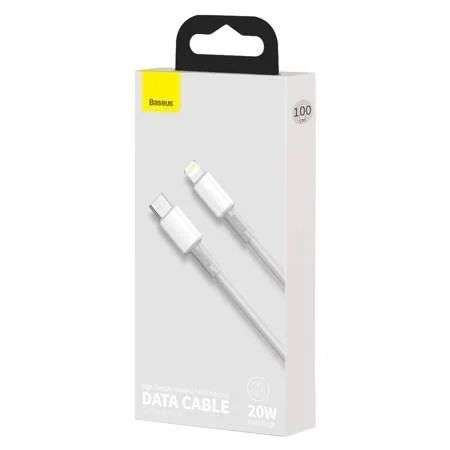 Baseus USB-C to Lightning Cable 1m White