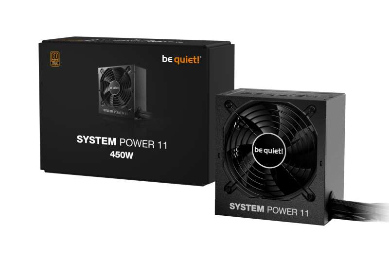 Be quiet! 450W 80+ Bronze System Power 11