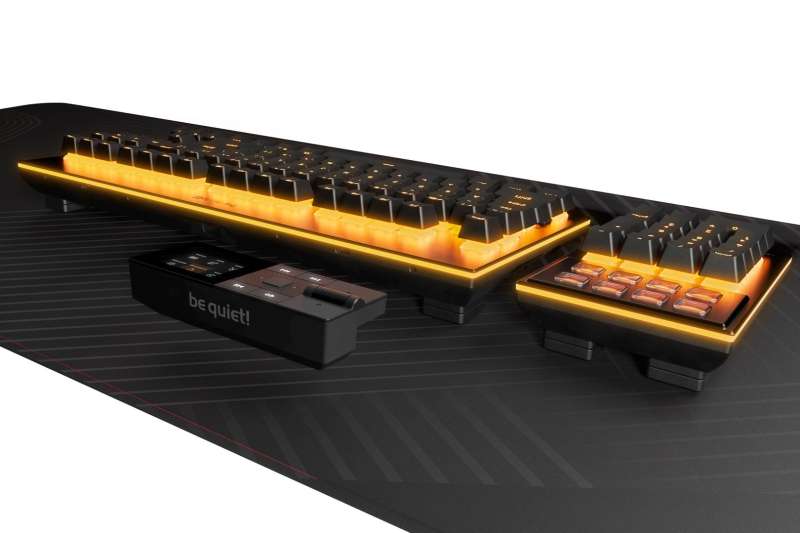 Be quiet! Dark Mount Silent Linear Gaming Keyboard Black US