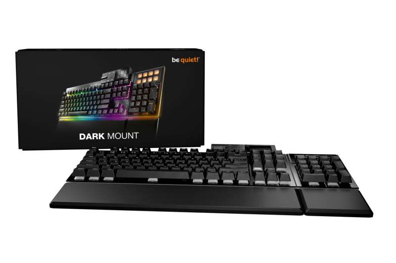 Be quiet! Dark Mount Silent Tactile Gaming Keyboard Black US