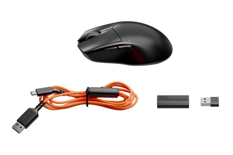 Be quiet! Dark Perk Ergo Gaming Wireless Mouse Black