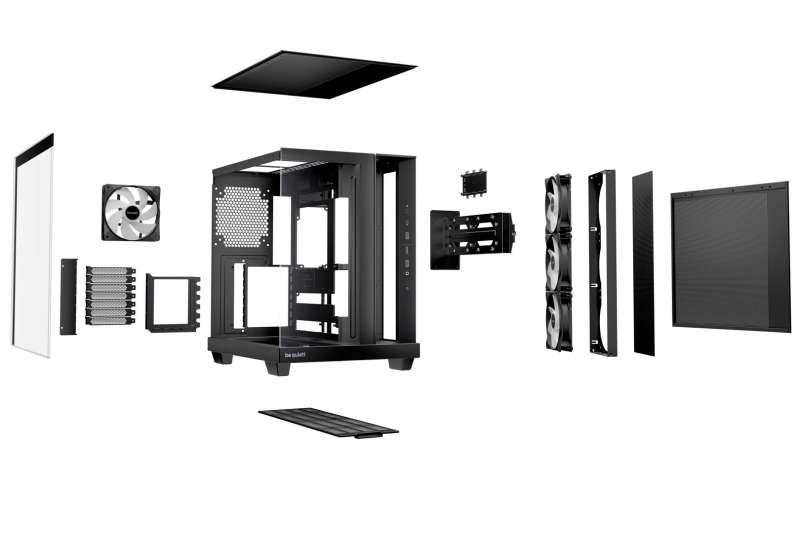 Be quiet! Light Base 500 LX Tempered Glass Black