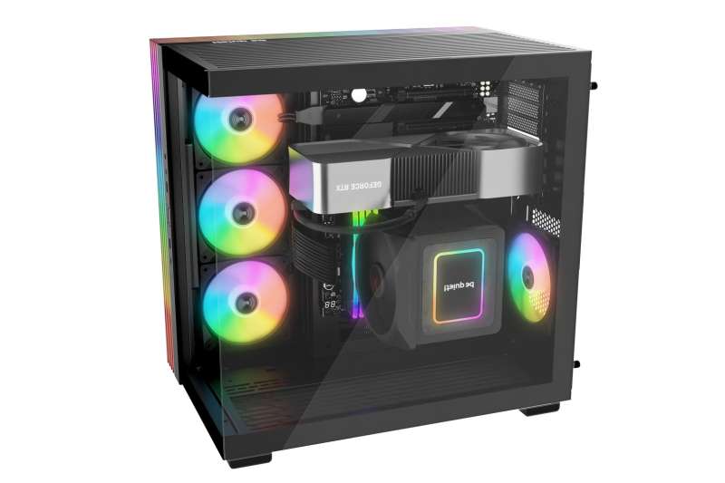 Be quiet! Light Base 600 LX Tempered Glass Black