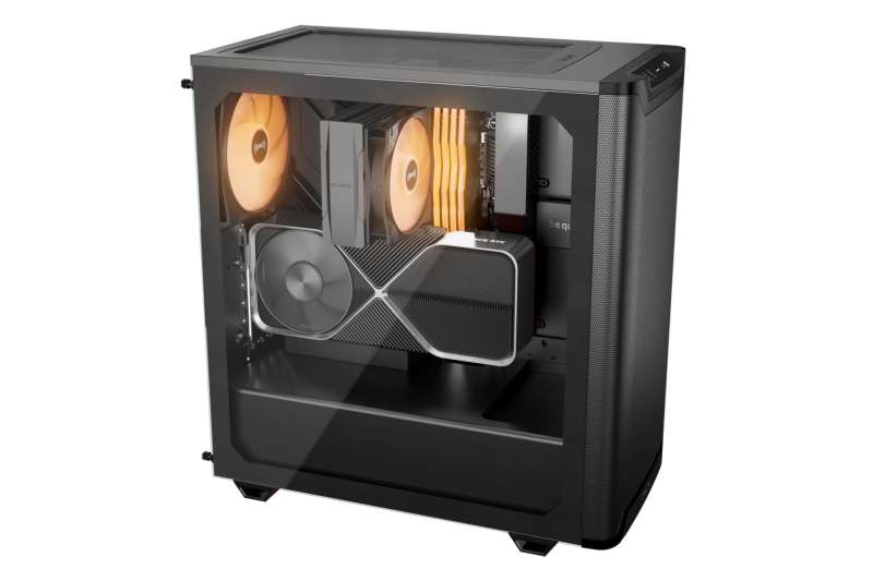 Be quiet! Pure Base 501 DX Tempered Glass Black