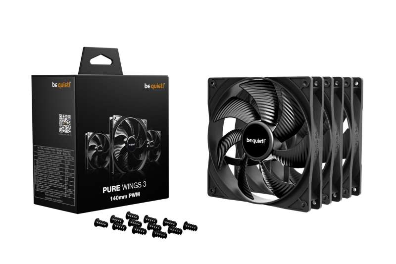 Be quiet! Pure Wings 3 140mm PWM (3-Pack)