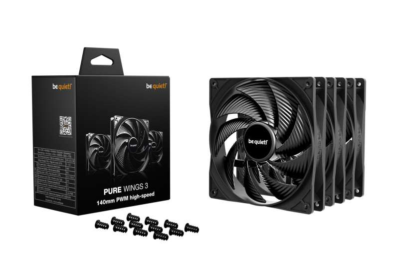 Be quiet! Pure Wings 3 140mm PWM HS (3-Pack)